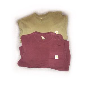 Carhartt K87 Work Tee Shirts Lot